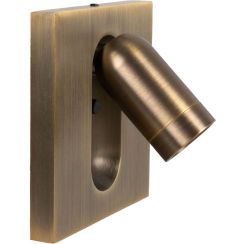 MaxLight Bronz Wandleuchte 1x3 W braun W0433