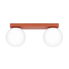 Sollux Lighting Yoli Deckenlampe 2x8 W rot SL.2245
