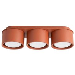 Sollux Lighting Modo Deckenlampe 3x10 W rot SL.2452