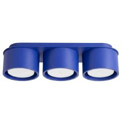 Sollux Lighting Modo Deckenlampe 3x10 W blau SL.2460