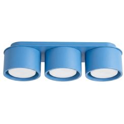 Sollux Lighting Modo Deckenlampe 3x10 W blau SL.2488