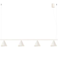 Sollux Lighting Nox Pendelleuchte 4x10 W beige SL.2554