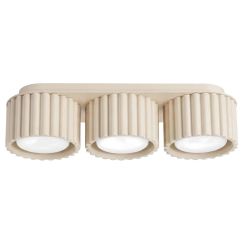 Sollux Lighting Aura Deckenlampe 3x10 W beige SL.2630