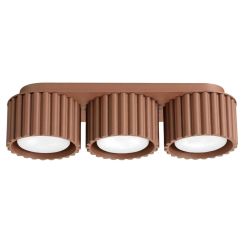 Sollux Lighting Aura Deckenlampe 3x10 W beige SL.2633