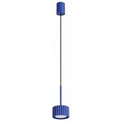 Sollux Lighting Aura Pendelleuchte 1x10 W blau SL.2682