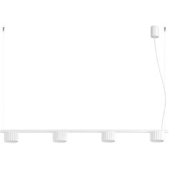 Sollux Lighting Aura Pendelleuchte 4x10 W weiß SL.2695