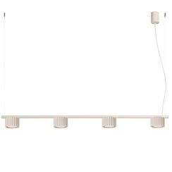 Sollux Lighting Aura Pendelleuchte 4x10 W beige SL.2697