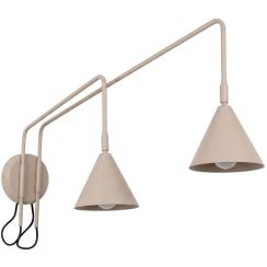 Sollux Lighting Nox Wandleuchte 2x10 W grau SL.2512