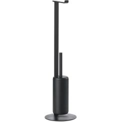 Zone Denmark Rim Stehen Sie mit einer Toilettenbürste schwarz 37781