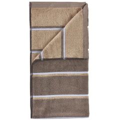 Zone Denmark Sauna Handtuch 100x50 cm Baumwolle braun 37613