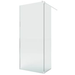 New Trendy Nesta Walk-In Dusche 90x30 cm chrom Glanz/durchsichtiges Glas K-5805