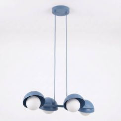 Emibig Boom Pendelleuchte 4x8 W blau 1833/4