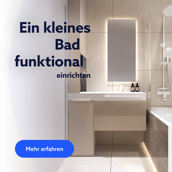Ein kleines Bad funktional einrichten?